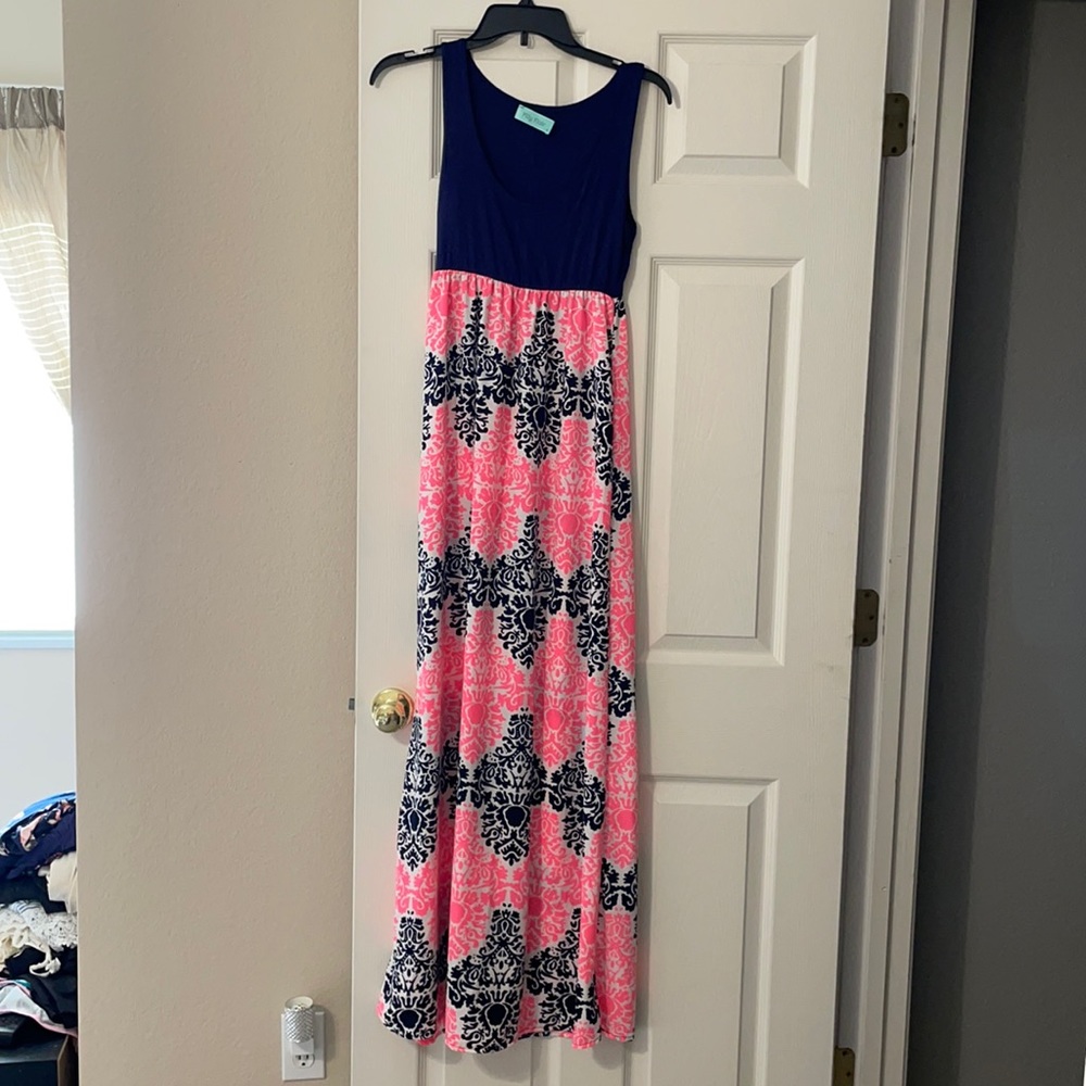 Floral maxi dress